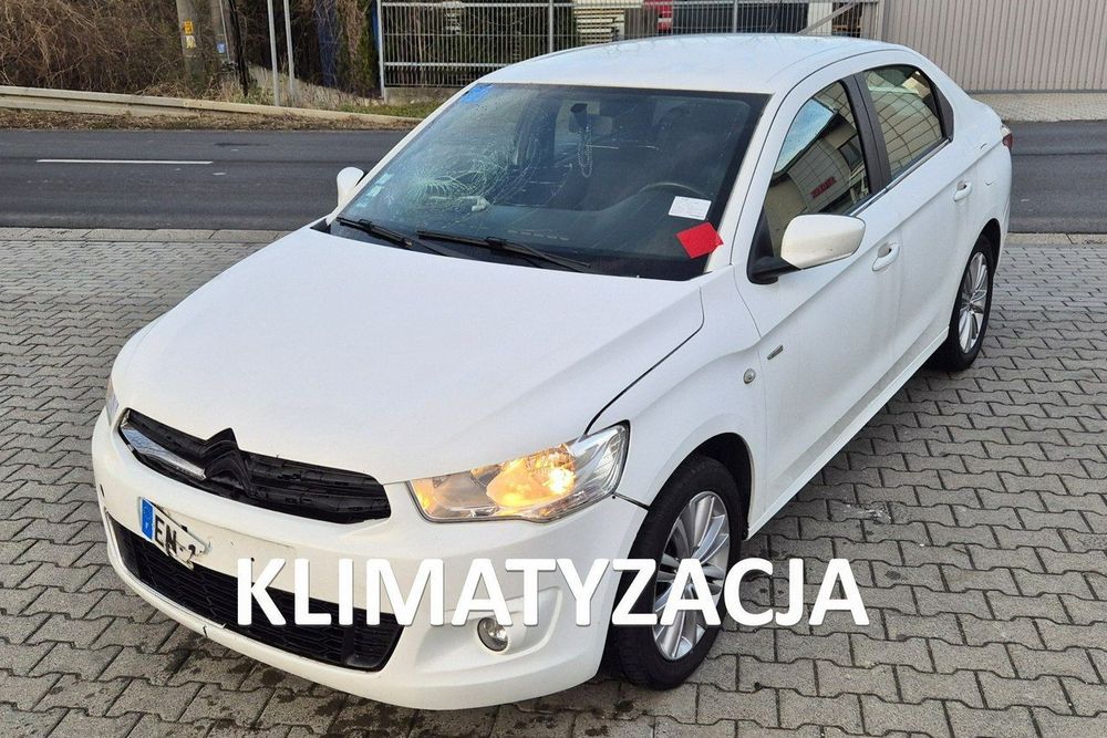 Citroën C-Elysée 1.2 VTI 82KM EXCLUSIVE Klimatronic Tempomat Alufelgi Klimatronic