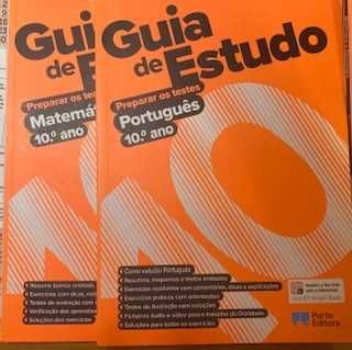 Guias estudo 10º/11º- pt, mat, fq e filosofia.