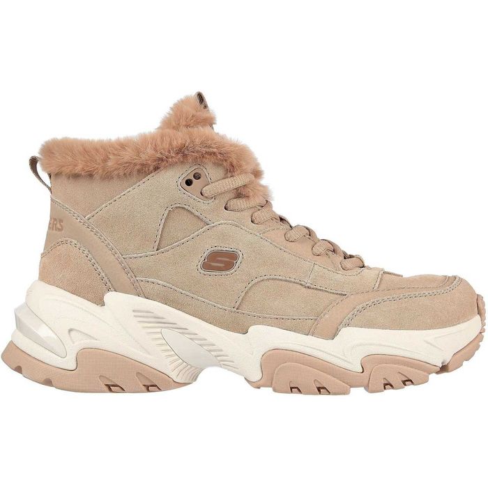 Кросівки зимові  жіночі Skechers Stamina 167338 TAN