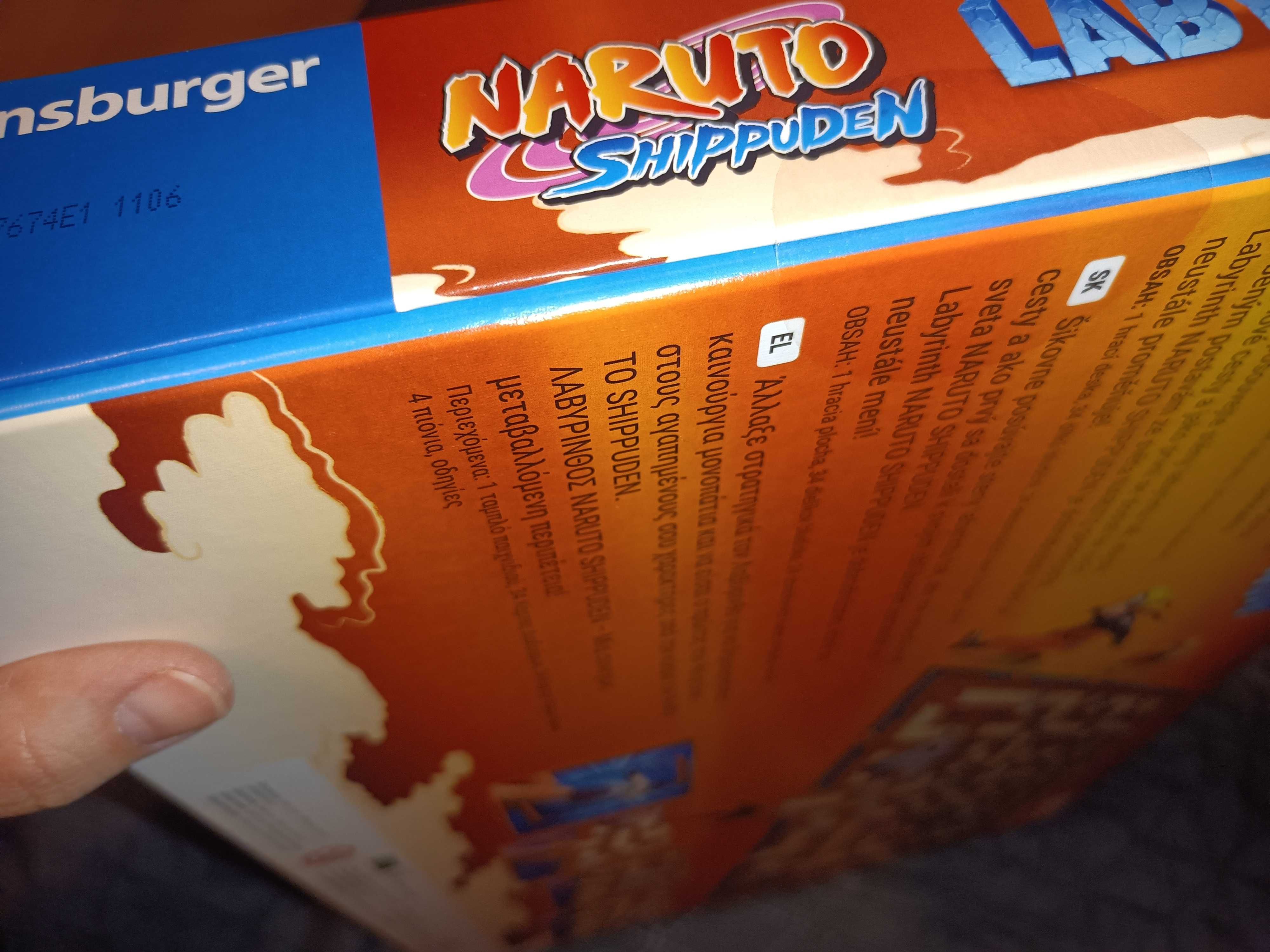 Nowa gra planszowa RAVENSBURGER Labyrinth labirynt Naruto