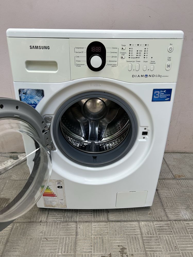 Стиральная машина Samsung Diamond на 6 кг.WF8590NGC.Гарантия!