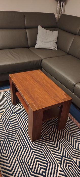 Zestaw ława i stolik wysokość 43 cm