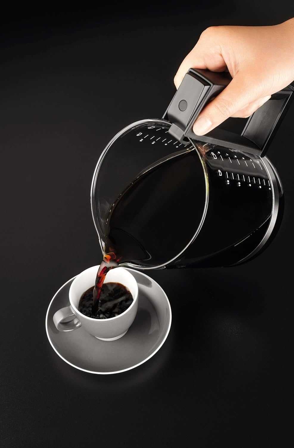 Nowy szklany dzbanek /do espresso/ kubek /pojemnik Krups !3648!