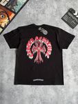 Футболка Chrome Hearts Basic черная оверсайз