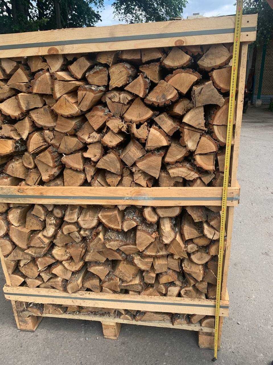 Дрова дуб, акація, ясен, тополя, сосна p750. В наявності Брикети