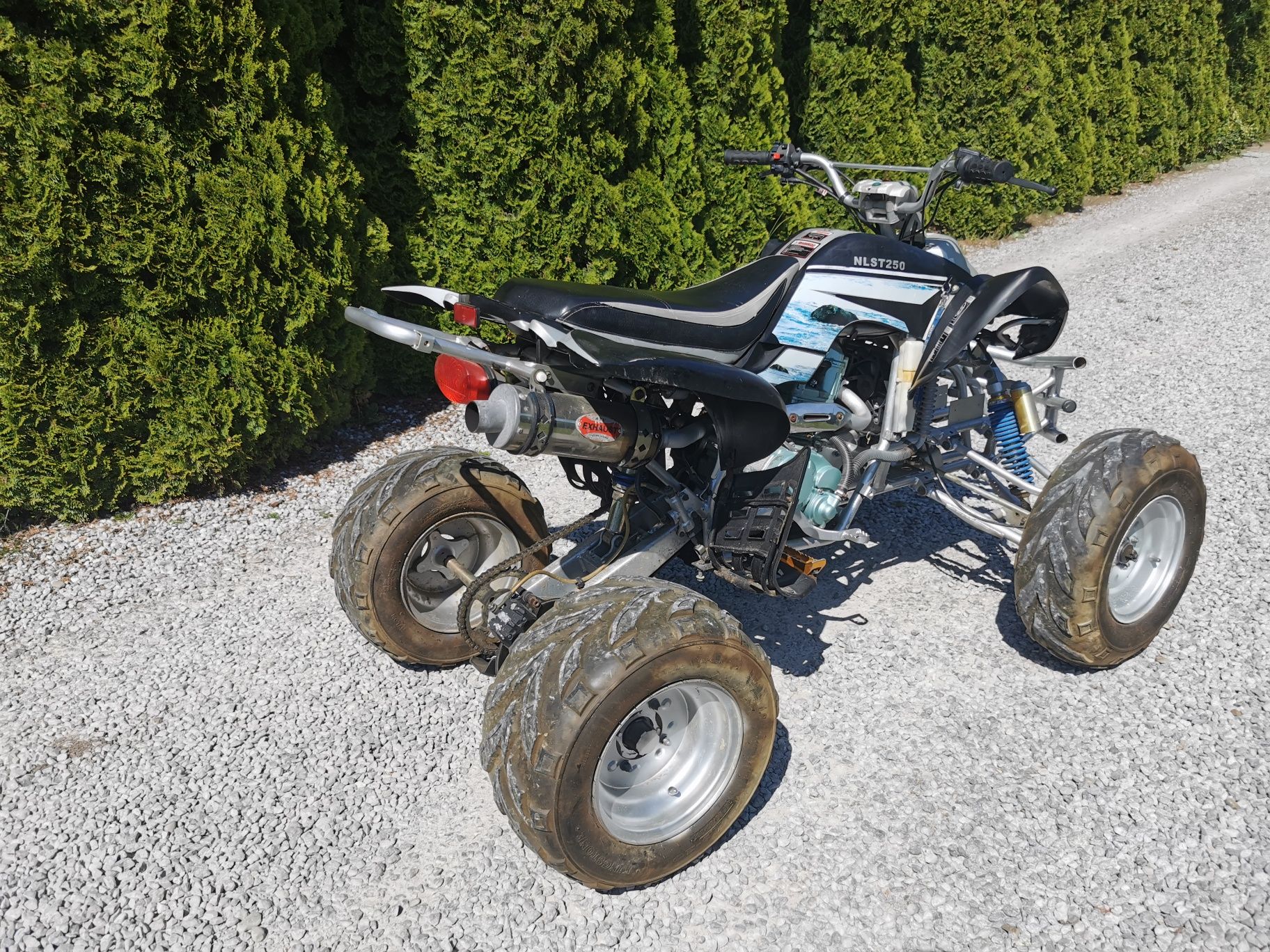 Bashan 250 Quad XXL ładny transport zamiana