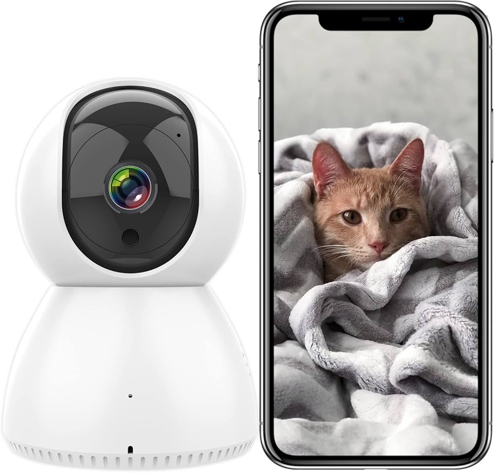 Hd smart camera , nocna radio niania Kamera IP WiFi 355° FHD 1080p