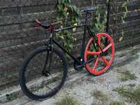 Cinelli Gazzetta rozmiar L, fixed, single speed, ostre koło, aerospoke