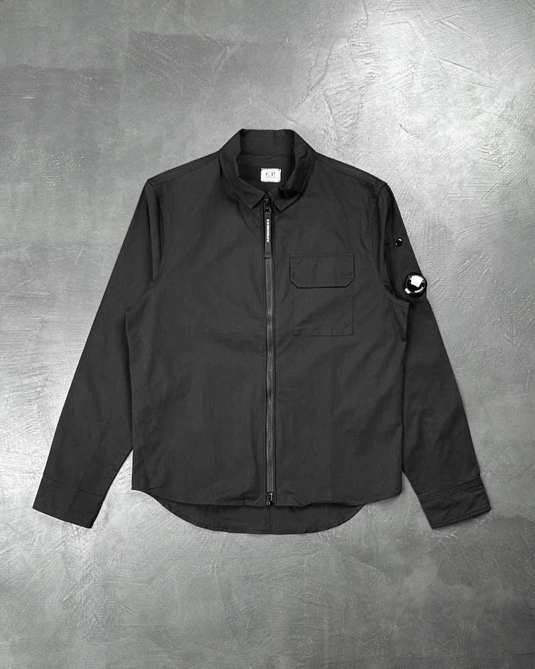 Сорочка C.P. Company Zip Jacket Black