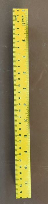 Nível de bolha de PVC- 30 cm - Novo -nunca usado