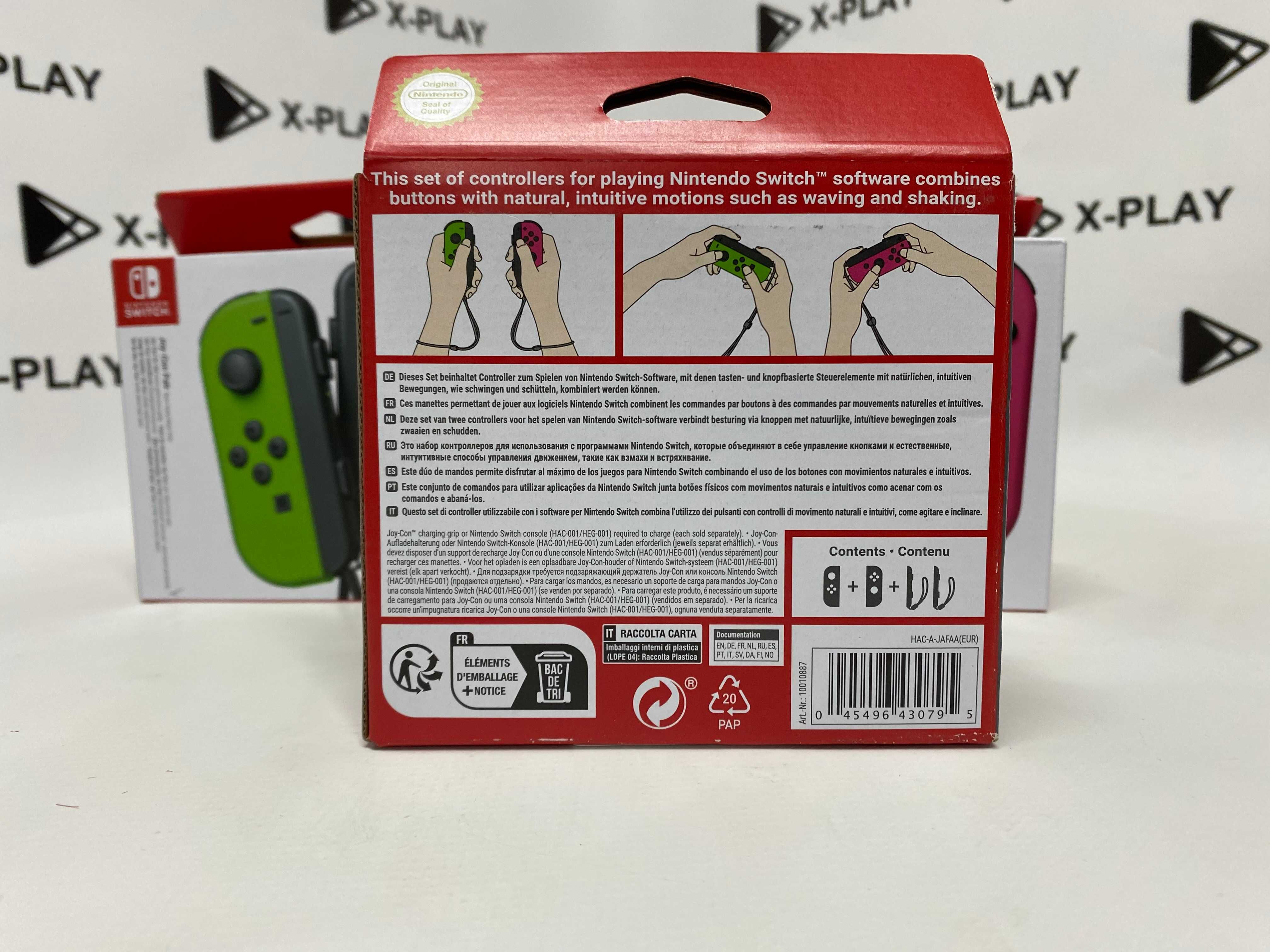 Геймпад Nintendo Joy-Con Pink Green Pink  •НОВІ•ГАРАНТІЯ•