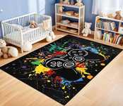 Dywan Capslpad gamingowy 160×100 cm – antypoślizgowy