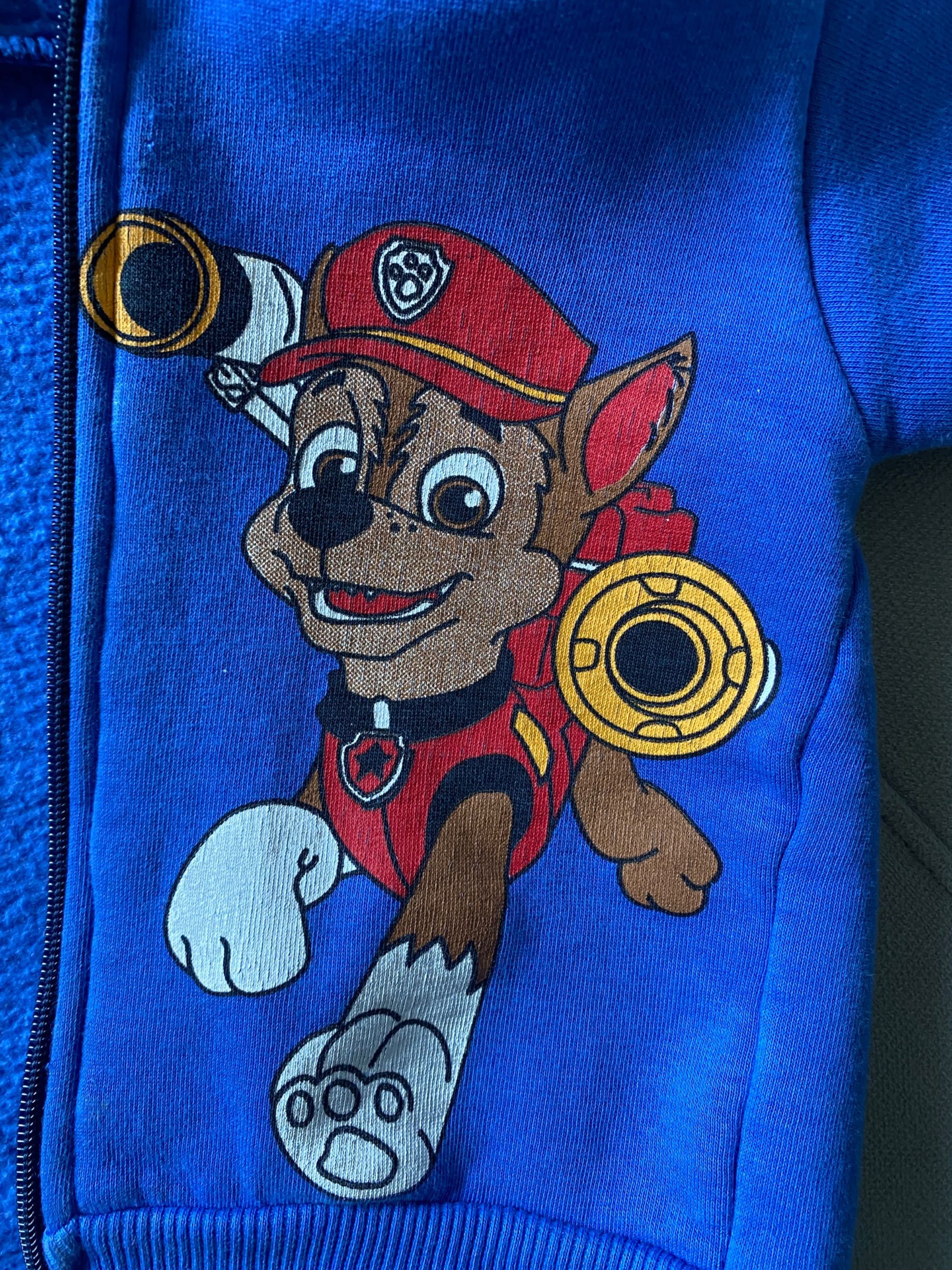 Bluza Paw Patrol stan idealny rozmiar 80/86 niebieska kaptur