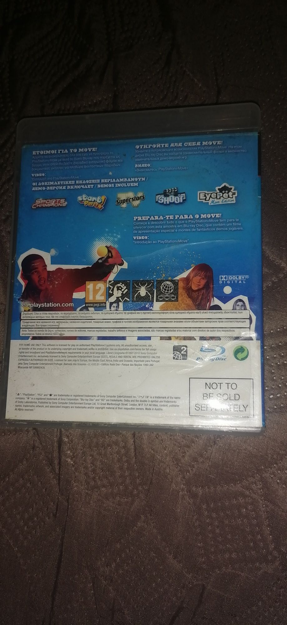 Jogo para PS3 "starter disc"