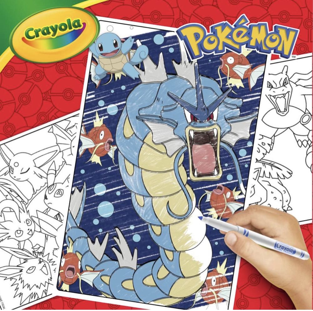 Crayola Inspiration Art Case Pokemon набір для творчості Крайола