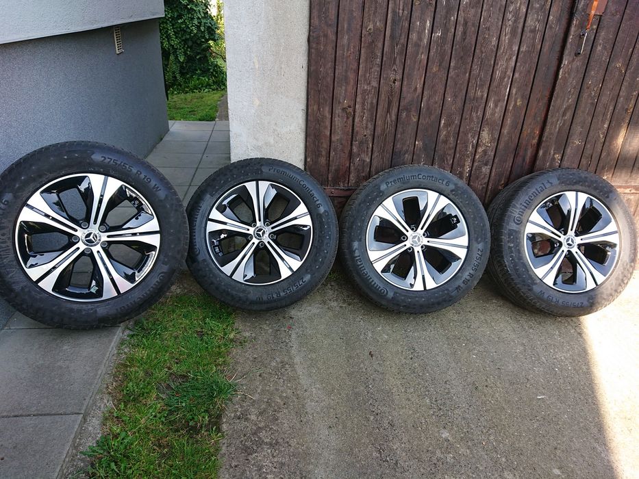 4 felgi GLE w167 z oponami 2022 lub bez 275/55/19