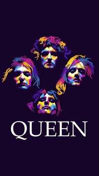 Queen poster de alumínio A5