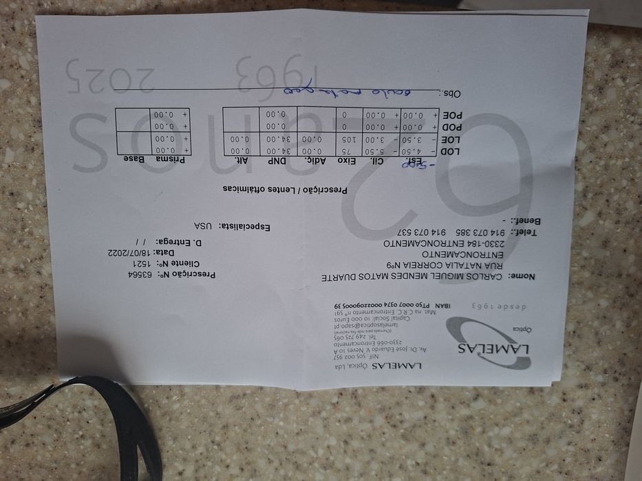 Oculos natação com graduação