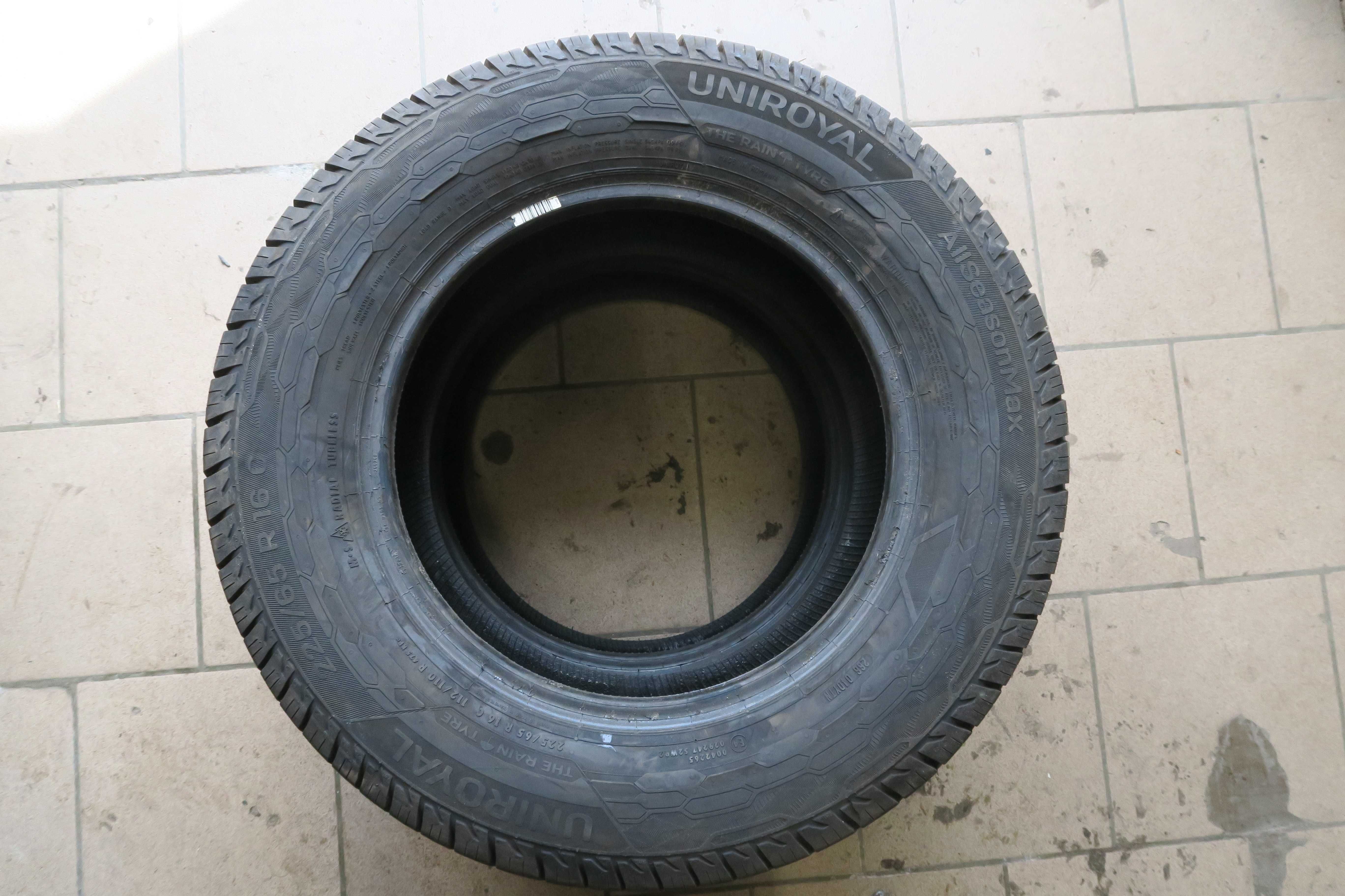 225/65R16C 112/110R | Uniroyal AllSeasonMax /DOT 0525/10-12 mm/ 6 szt.