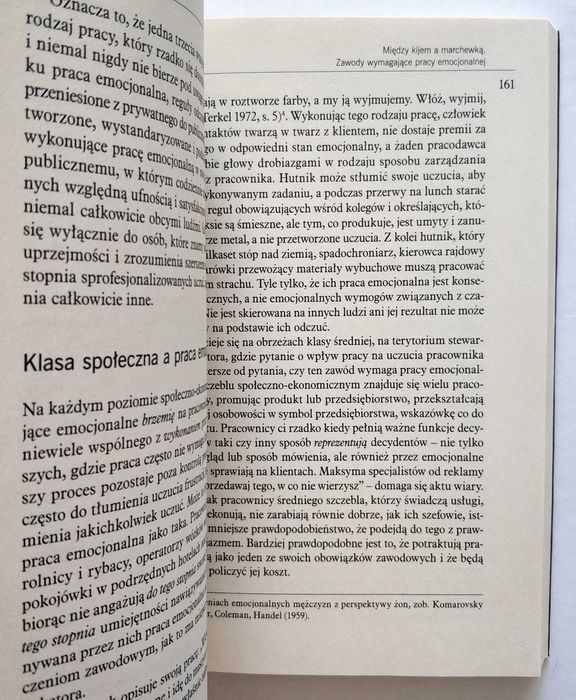 ZARZĄDZANIE EMOCJAMI komercjalizacja ludzkich uczuć, HOCHSCHILD