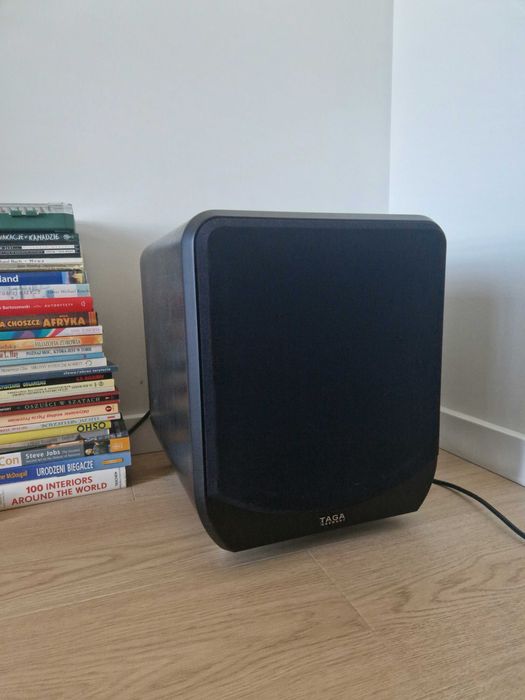 Subwoofer aktywny Taga Harmony Platinum SW-10 v.3 Black 240W. Jak nowy