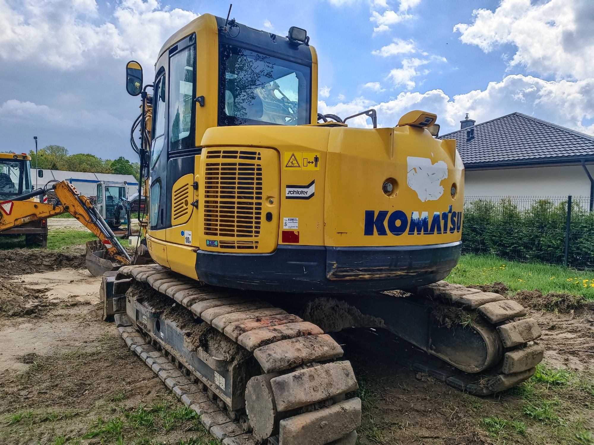 Koparka gąsienicowa Komatsu 138 US-8  2011rok  5400mh