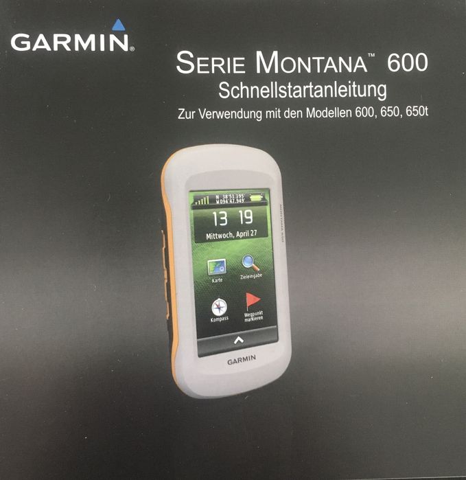GPS навігатор Garmin Montana 600