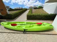 Canoa Kayaks com 2 pagaias/remos