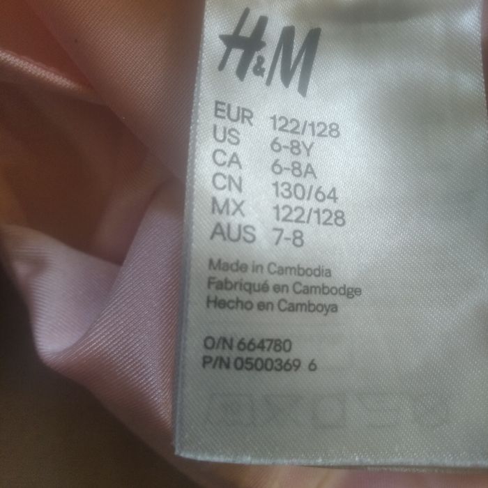 Body baletowe H&M na wzrost 122/128 cm, 6-8 lat