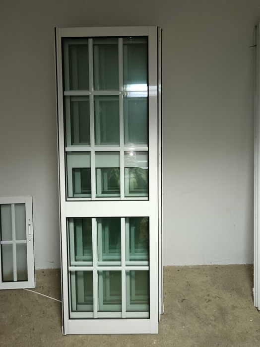 Janelas de alumínio brancas lacado