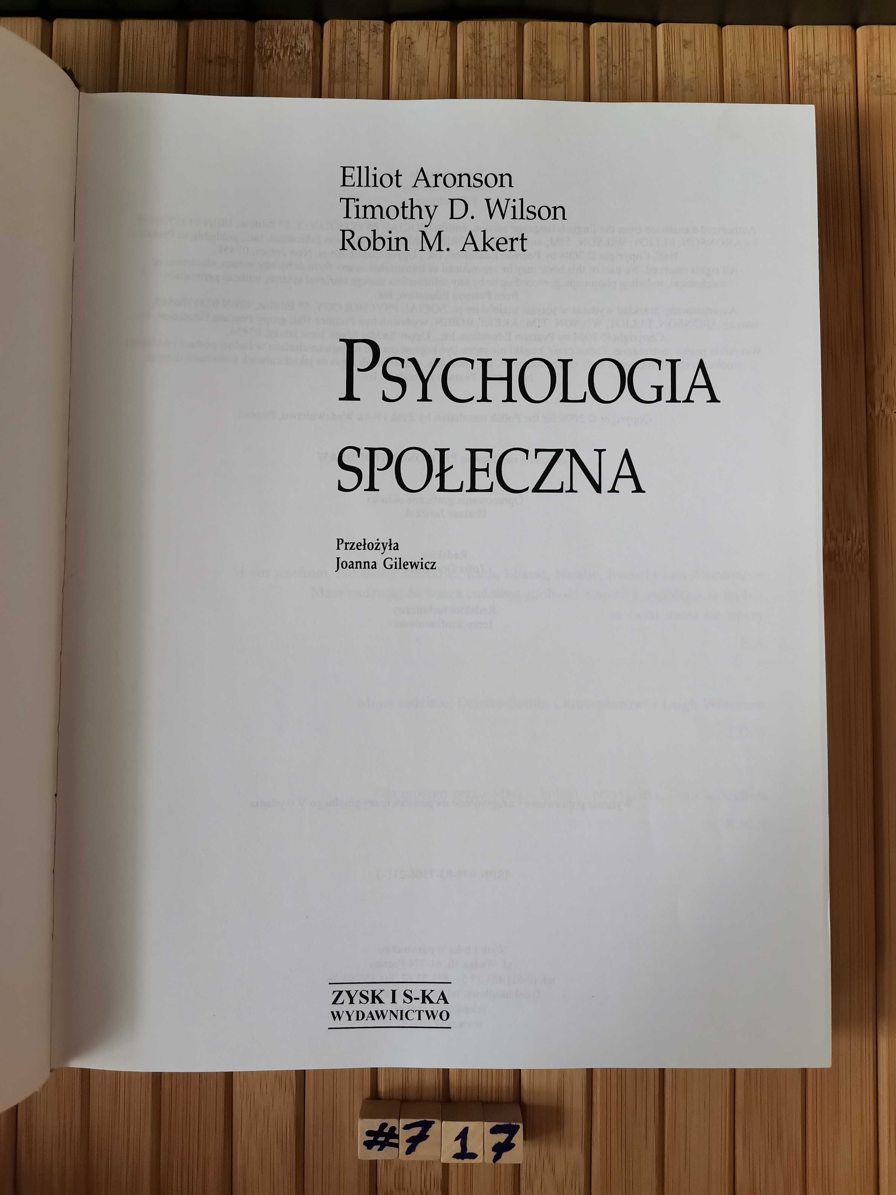 Aronson Psychologia społeczna Real foty