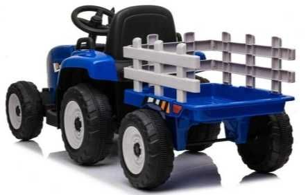 MEGAAUTKA.PL Traktor na akumulator z Przyczepką Pilot 137cm 12V auto