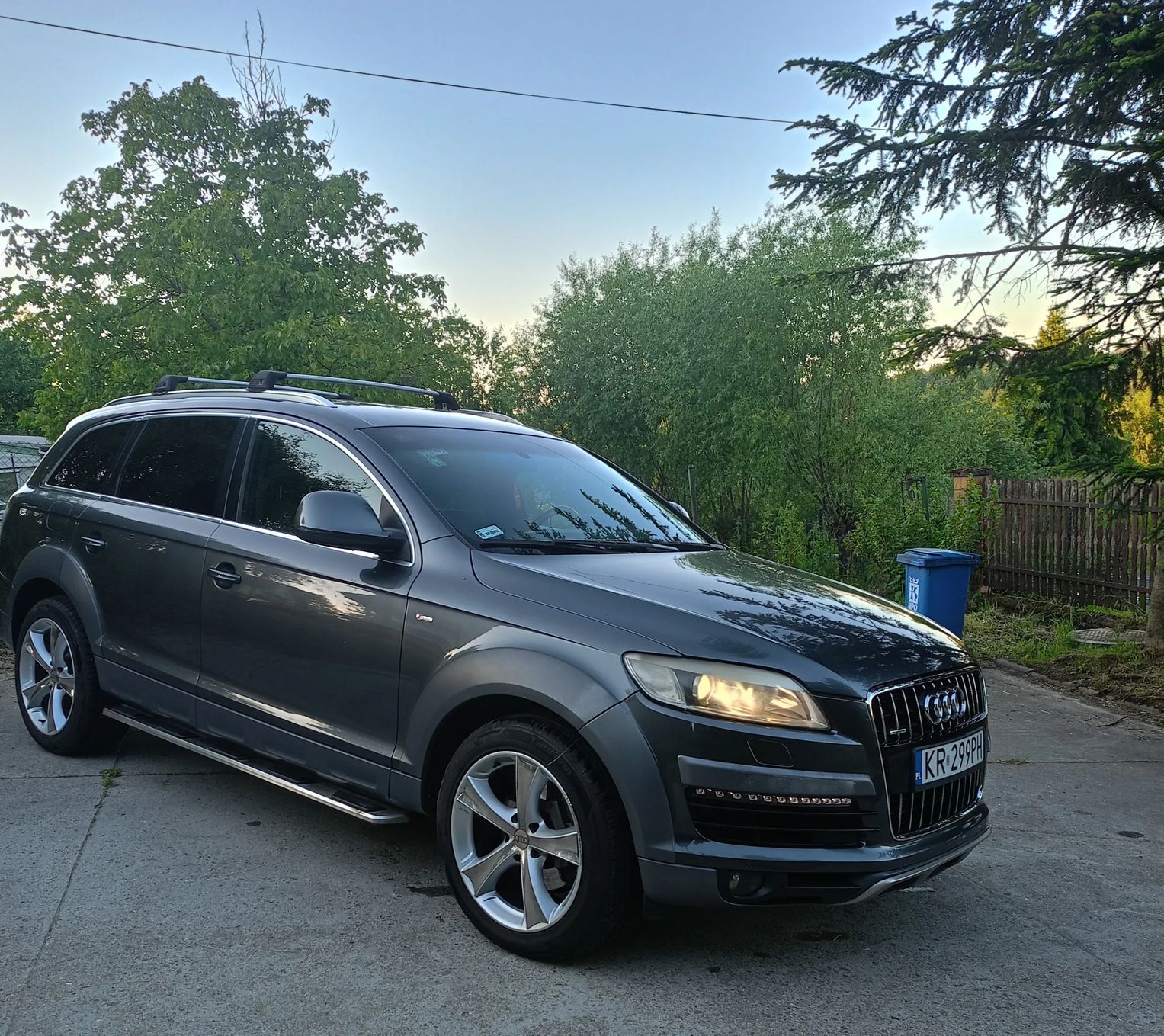 Audi Q7 Pełny S-line, Alcantara, Bose, Hak-automat