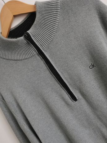 Calvin Klein sweter męskie logowane L/XL