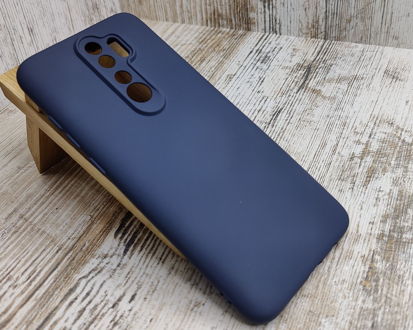 Чехол Silicone Case Full на Xiaomi Redmi Note 8 Pro Софттач Микрофибра