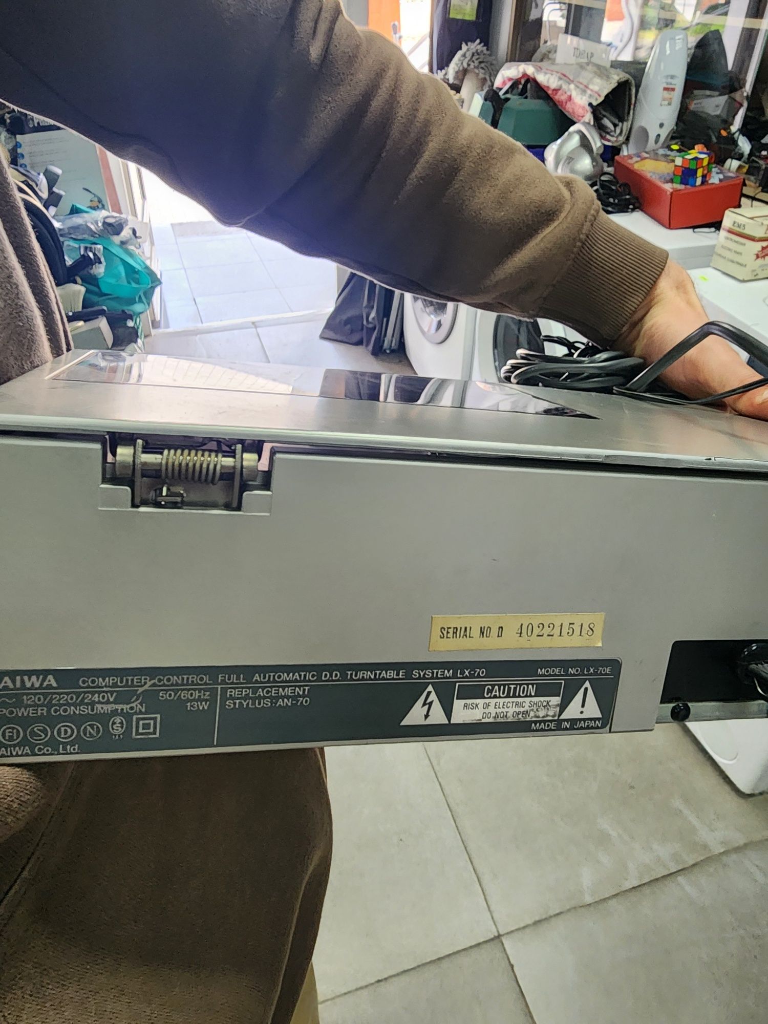 Вініловий програвач Aiwa LX-70