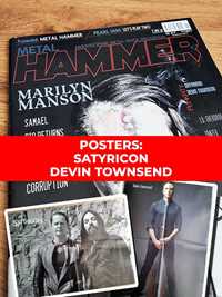 Metal Hammer 2017 - Manson, Plakaty: Satyricon i Devin Townsend