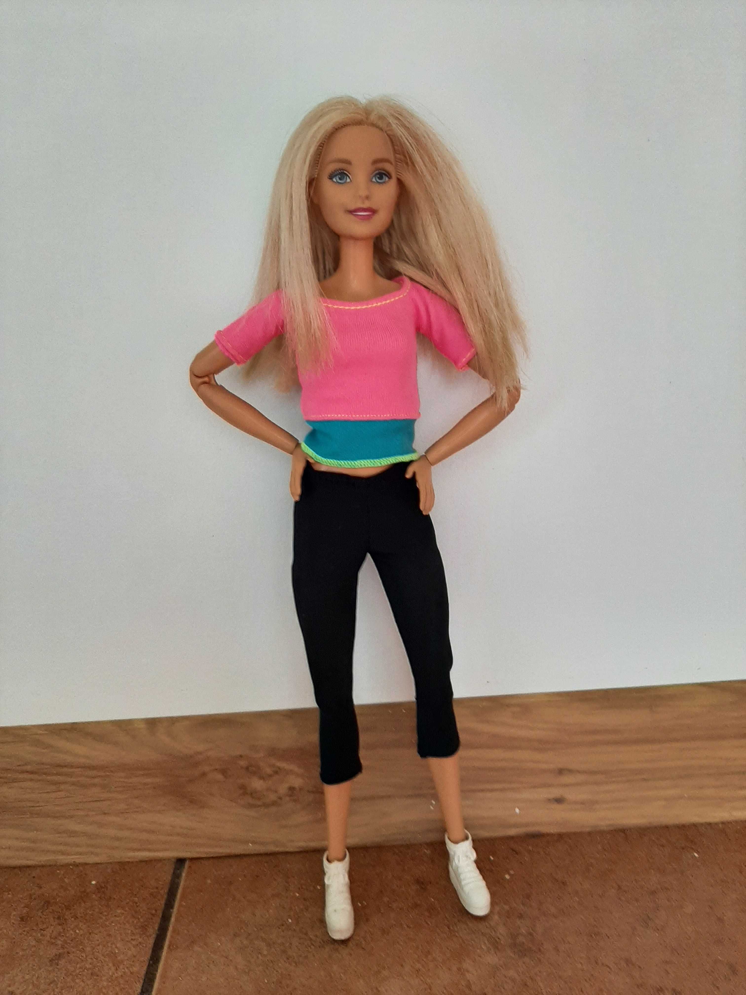 Lalka Barbie gimnastyczka