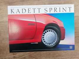 Prospekt Opel Kadett Sprint