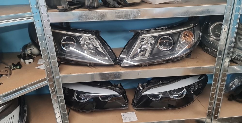 Przeróbki lamp regeneracja odbłyśników montaż biled bi-led ringów led