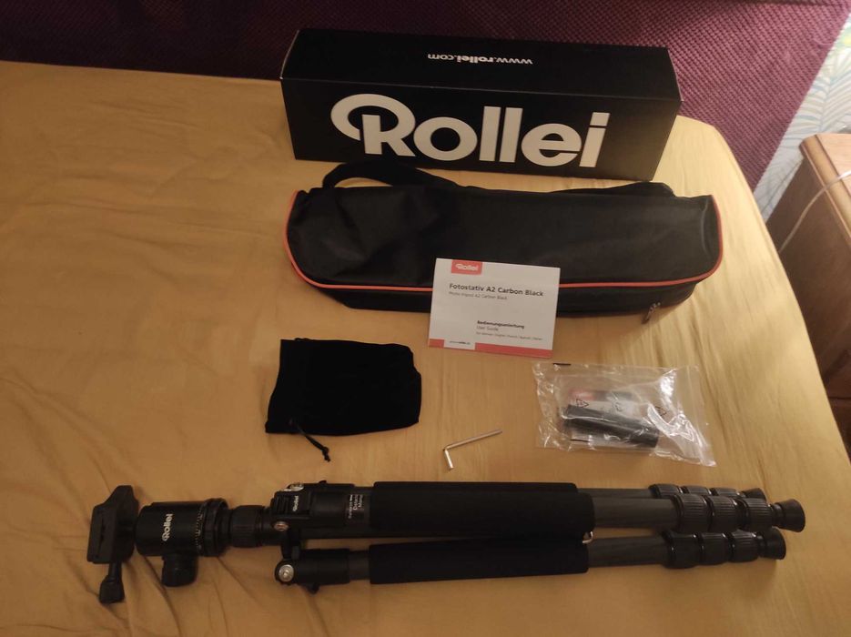 Tripé Rollei novo