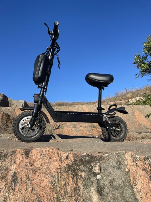 ‼️ПОТУЖНИЙ 1500 Вт на Пік /13 кол /55-60 км Броньований електросамокат