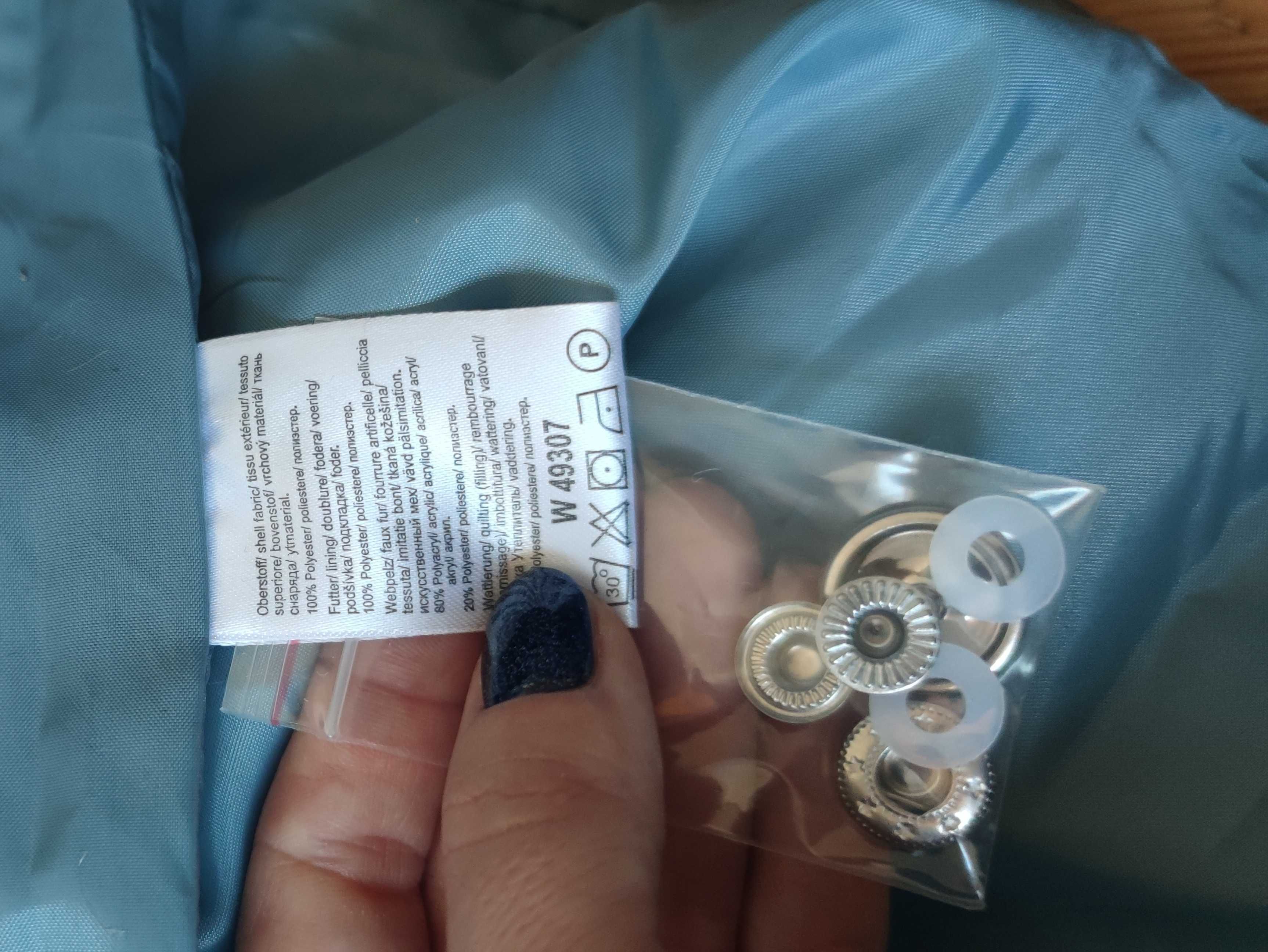 Pikowana kurtka damska oversize H&M NOWA