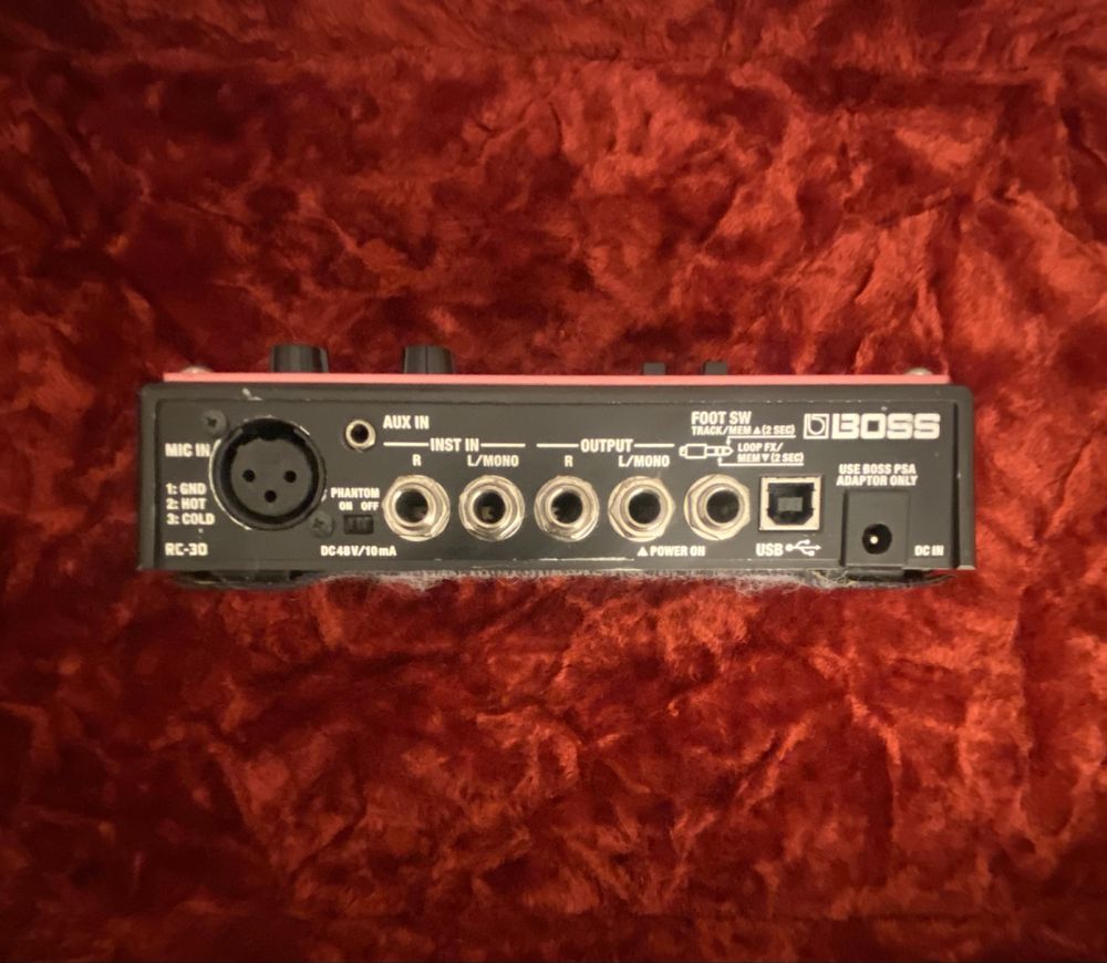 Pedal Looping Rc-30 Boss