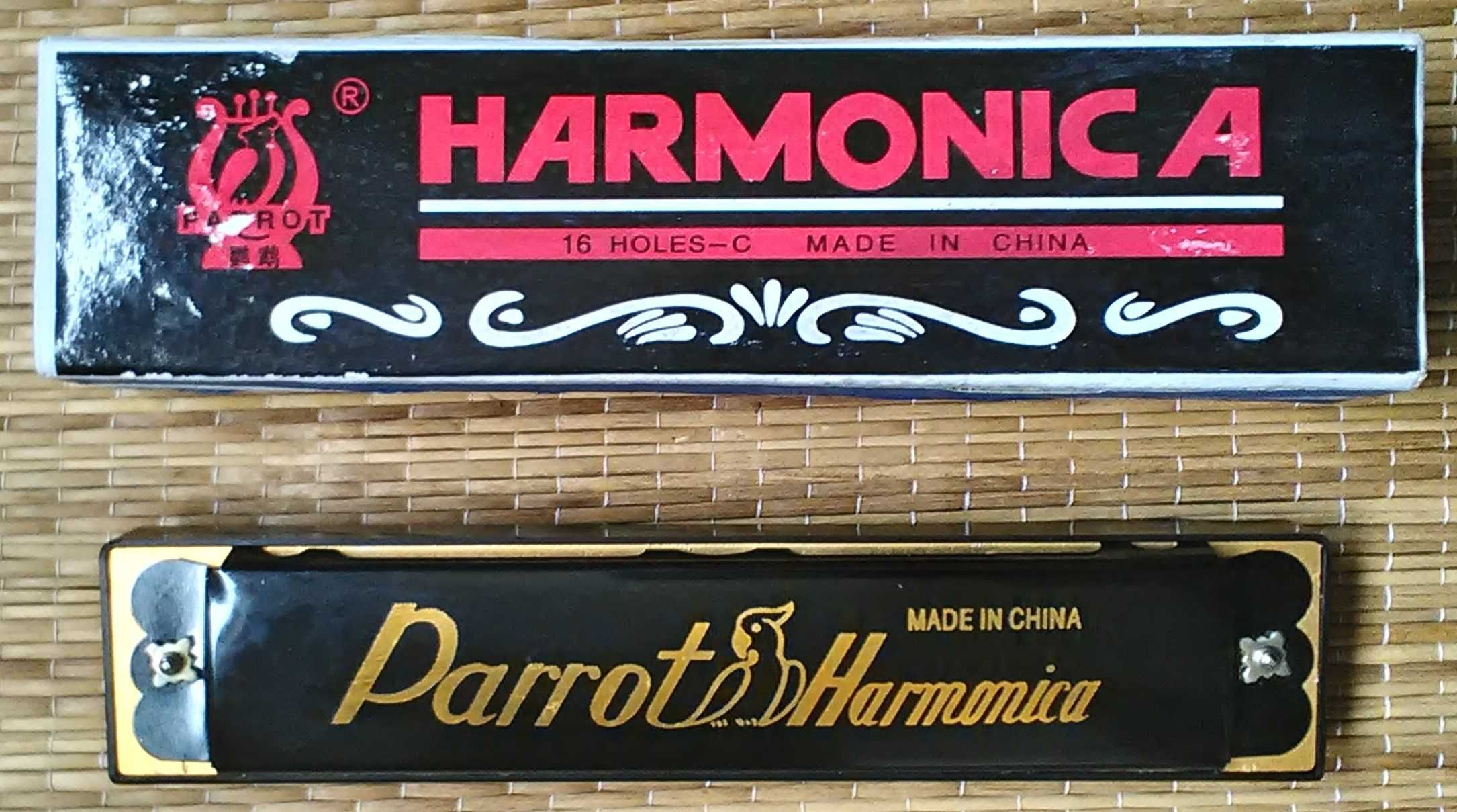 Harmónicas Parrot – 20H (40 Vozes); 16H (32 Vozes)