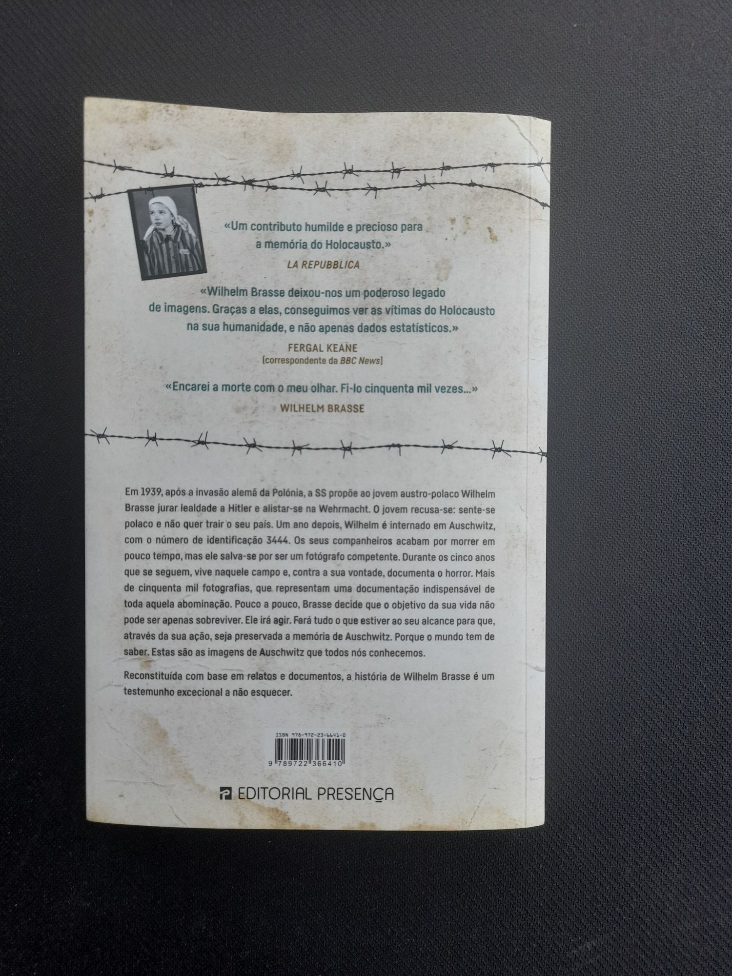 Livro - O Fotógrafo De Auschwitz