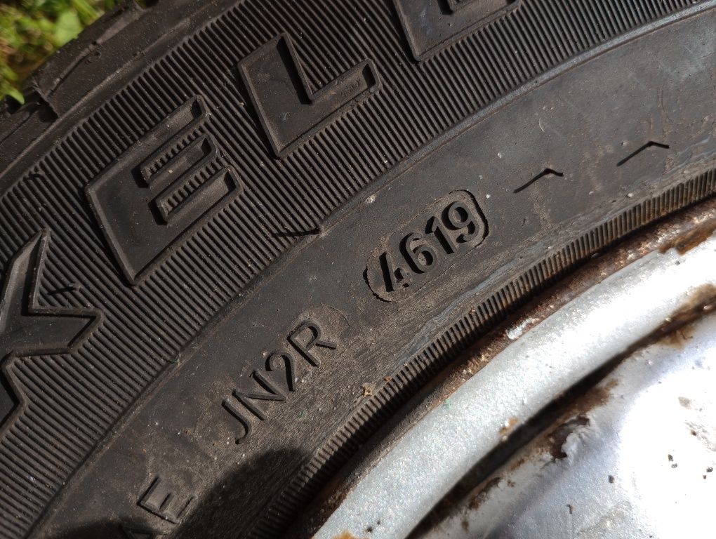 4 piękne opony KELLY 195/65 R15 plus 4 felgi FIAT Branchetta Stilo itp