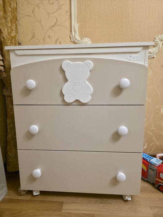 Дитяче ліжко + комод Azzura (Італія)