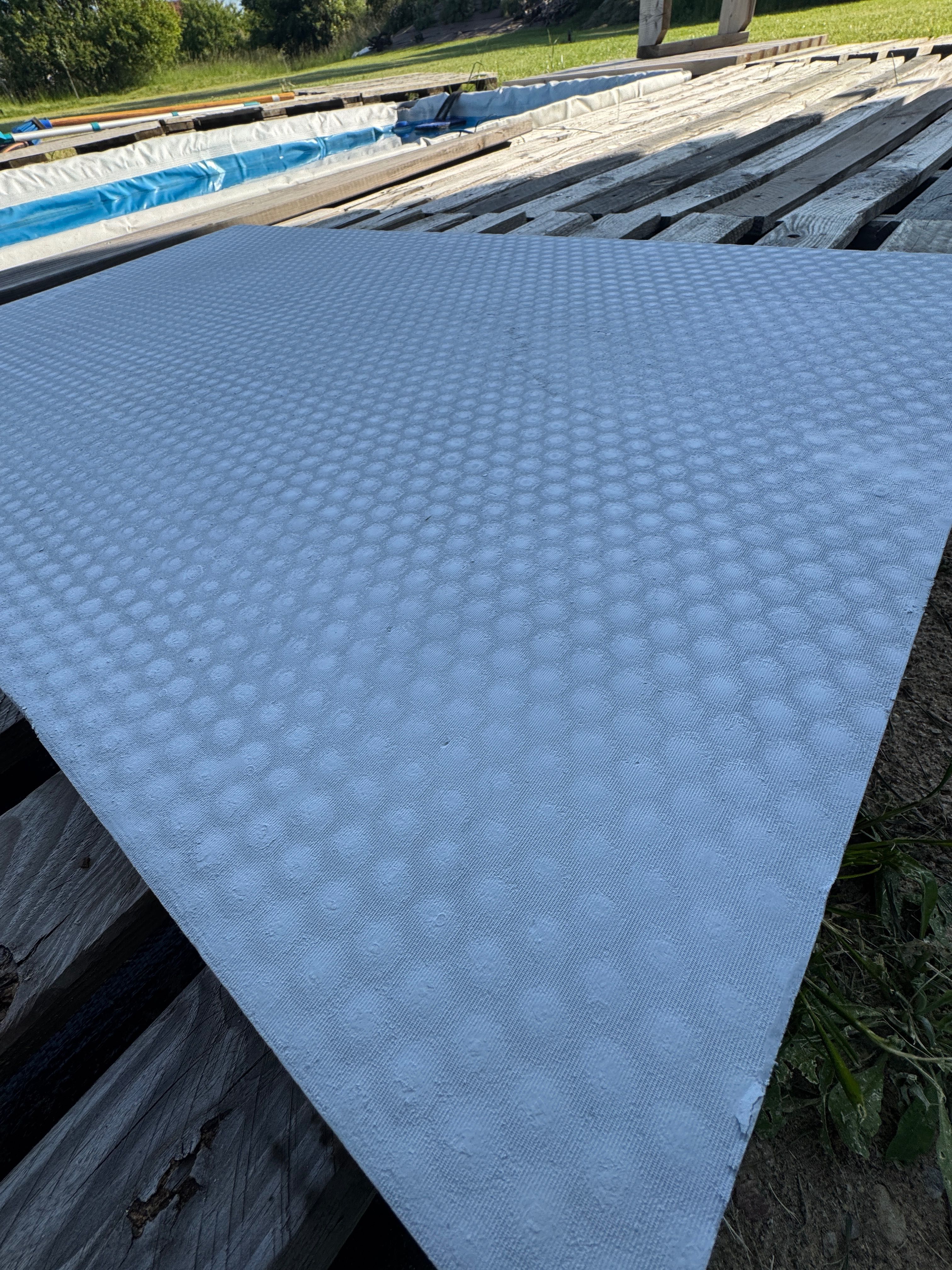 Płyta kominkowa wemikutilowa 3cm 100x60cm Varmsen plus grunt i klej