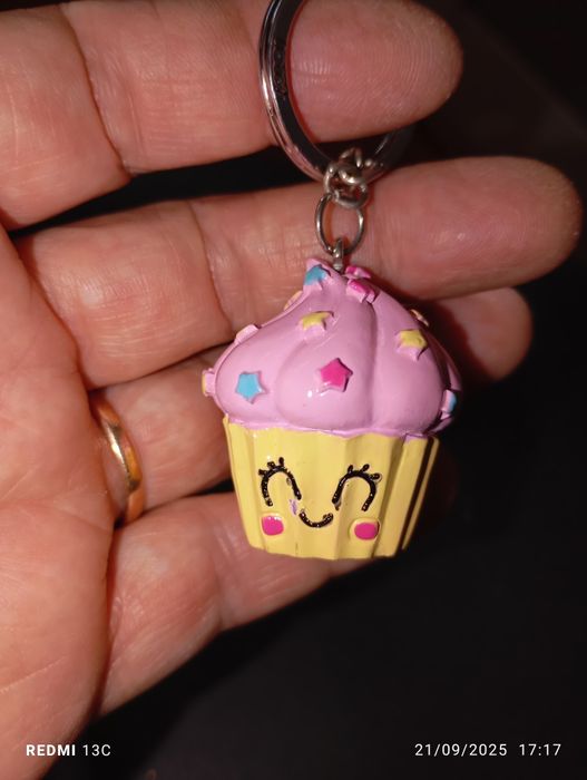Porta chaves cupcake